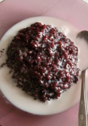 Foto resep Bubur ketam hitam