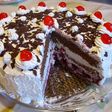 Torta di ciliege della foresta nera (Torta de cerezas del bosque negro)