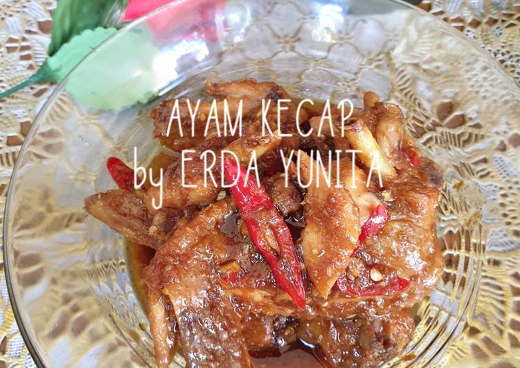 Ayam kecap pedas