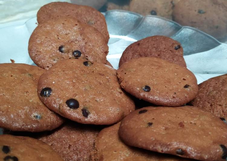 Resep Soft cookies chocolate chip Anti Gagal