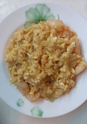 Foto resep Tumis udang telur