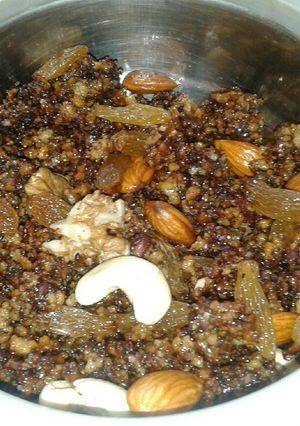A picture of Dried Fruit Halwa.