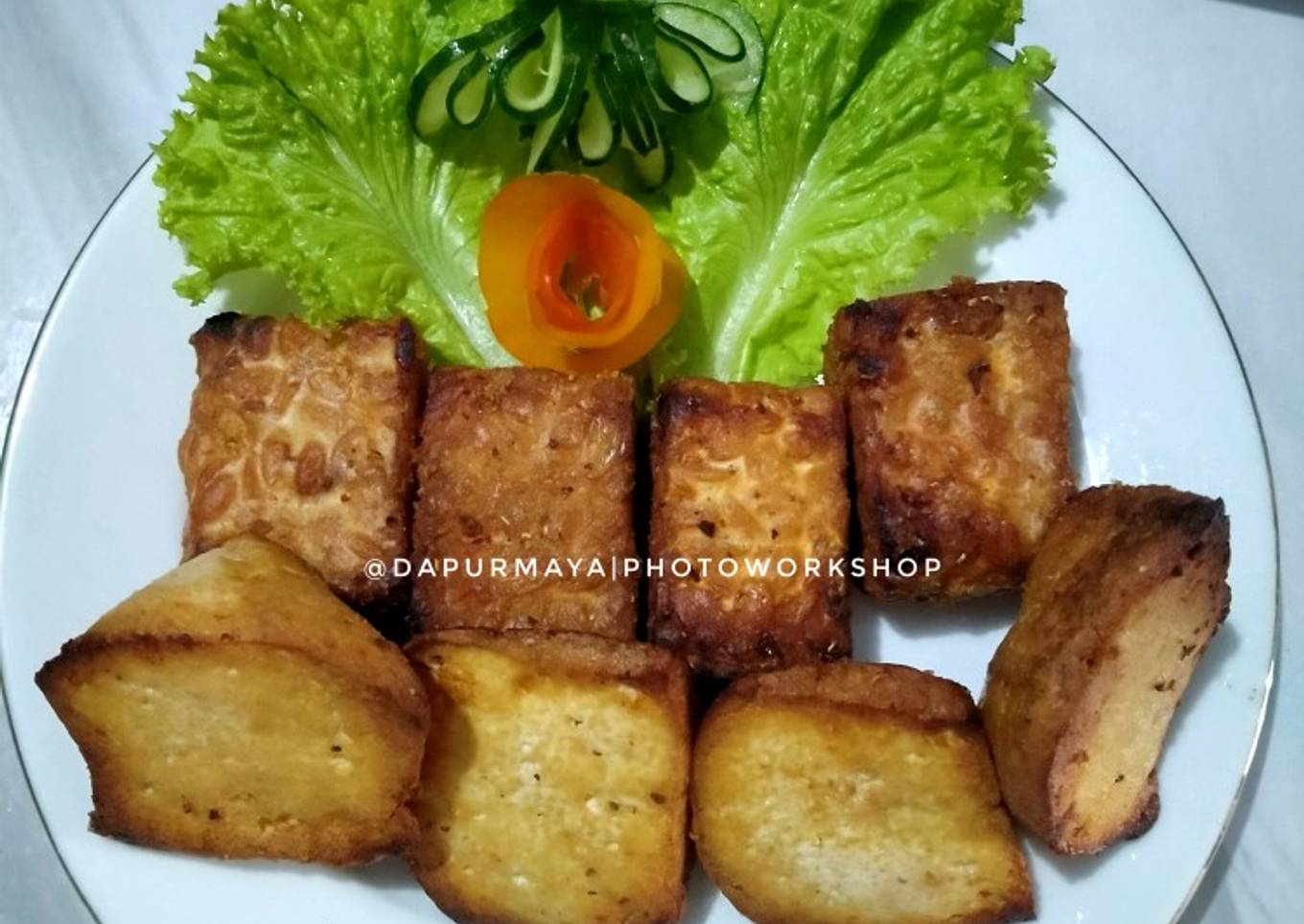 Tahu tempe Ungkep