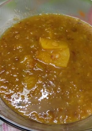 A picture of Sweet Pumpkin Dal.
