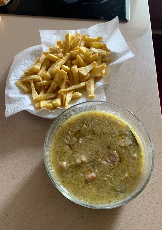 Una foto de Carne al ajillo en Thermomix