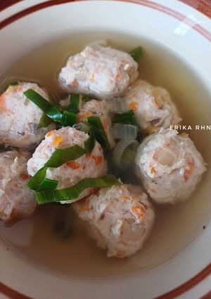 Foto resep Sup Bola Ayam Wortel