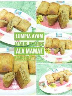 Foto resep Lumpia Ayam Jamur Rebung