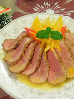 法式橙汁鴨胸 的食譜成品照片