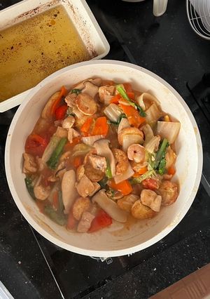 Foto resep Sapo Tahu Udang Ayam