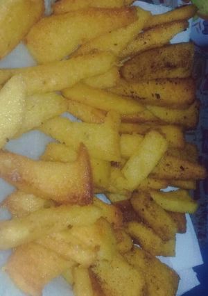 Una foto de Bastoncitos de Polenta frita