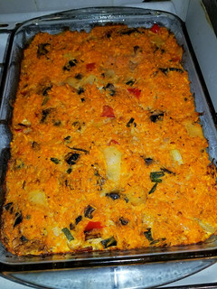 Una foto de Tarta de zanahorias sin masa