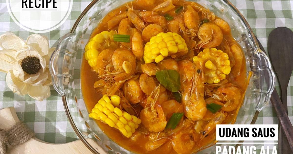 1 969 resep  udang  saus  padang  ala  seafood enak dan 