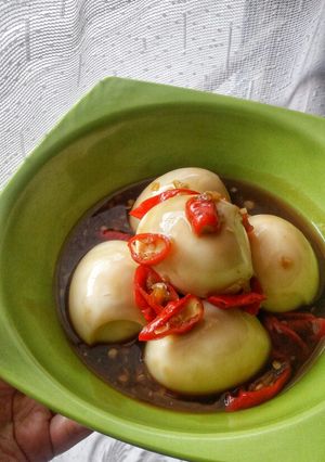 Foto resep Telur Kuah Saus Tiram