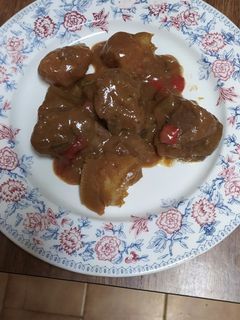 Una foto de Carrilleras al vino tinto en Moulinex Maxichef Advanced