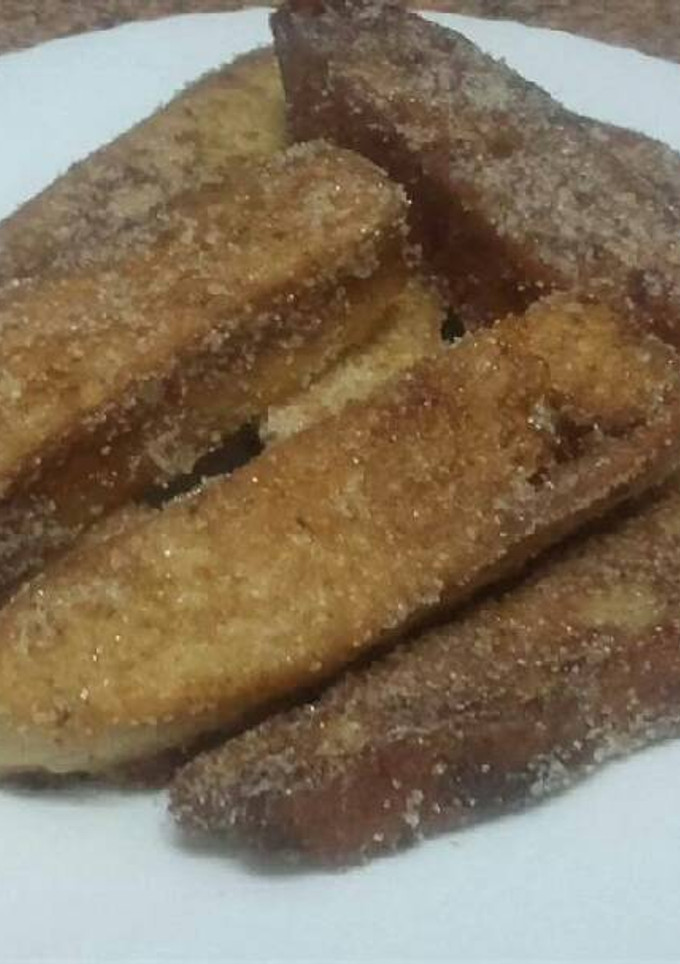 Una foto de Torrijas con pan marroquí