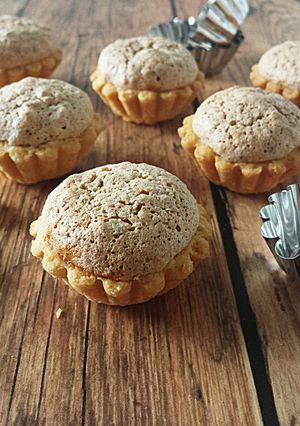 Diós kosárka recept fotója