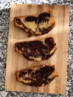 A picture of Chocolate Marble Cake.