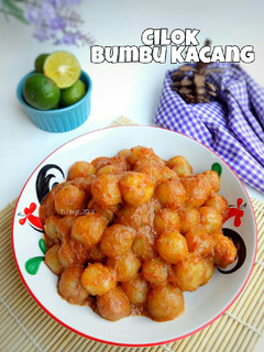 Foto resep Cilok bumbu kacang