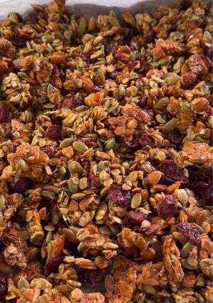 A picture of Easy Homemade Granola.
