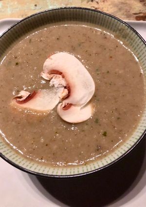 Une photo de Crème de champignons