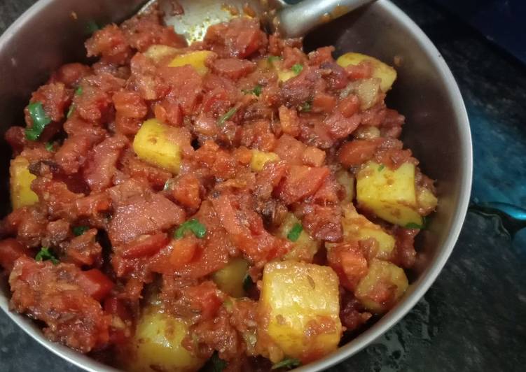 Step-by-Step Guide to Cook Ultimate Gajar Aloo ki Sabji