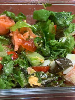 A picture of Smoked Salmon Salad.