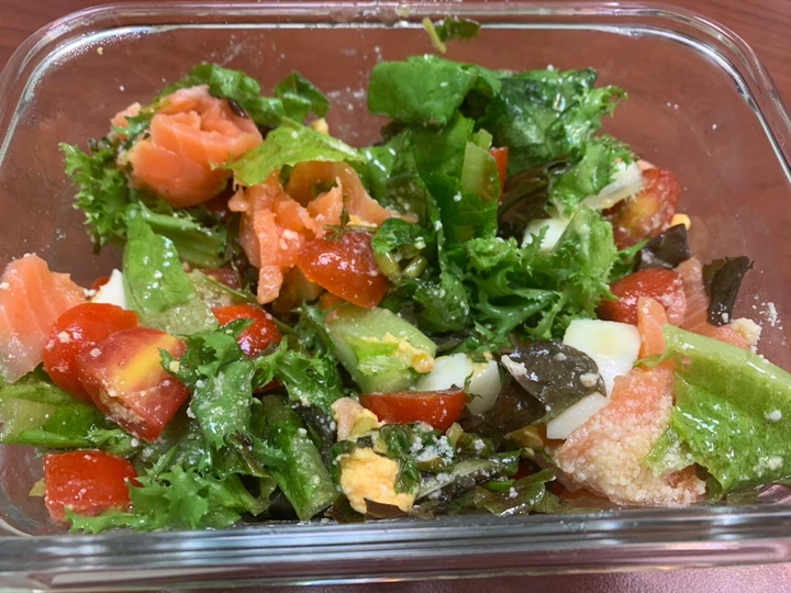 Recipe Smoked Salmon Salad the So Delicious Tasty
