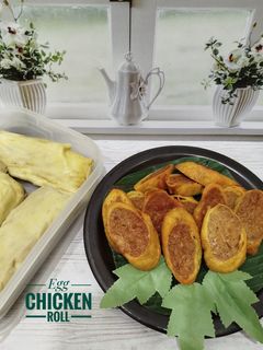 Foto resep Egg Chicken Roll