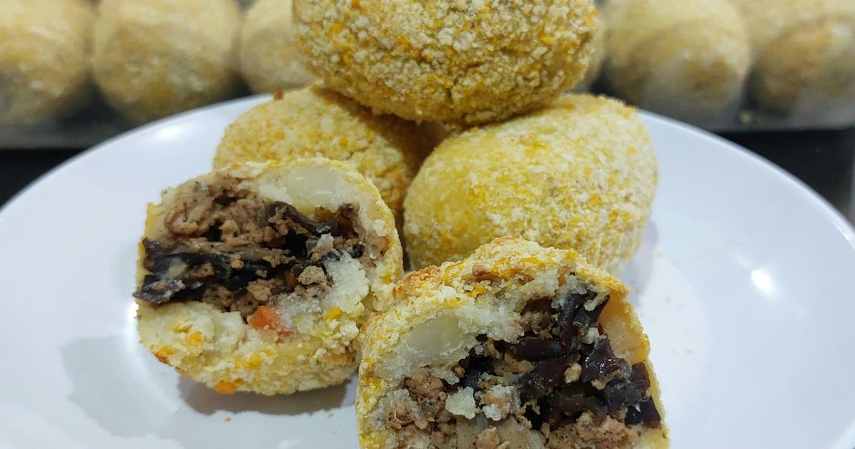 Anabolic Kroket Ayam Jamur Tradisional|High Protein, Low Calorie