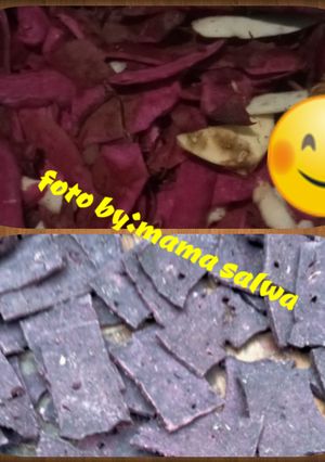 Foto resep KERUPUK dari KULIT UBI UNGU