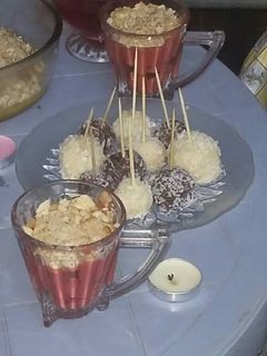 صورة لوصفة كريات جوز الهند 💗