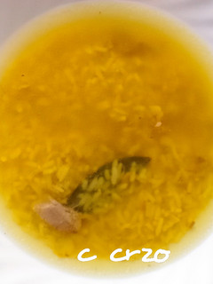 Una foto de Sopa de arroz con bonito