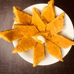A picture of Mango Barfi.