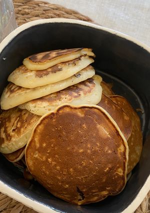 Una foto de Pancakes de avena