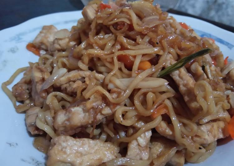 Resep Oseng MiTaTe (mie tahu tempe) Anti Gagal