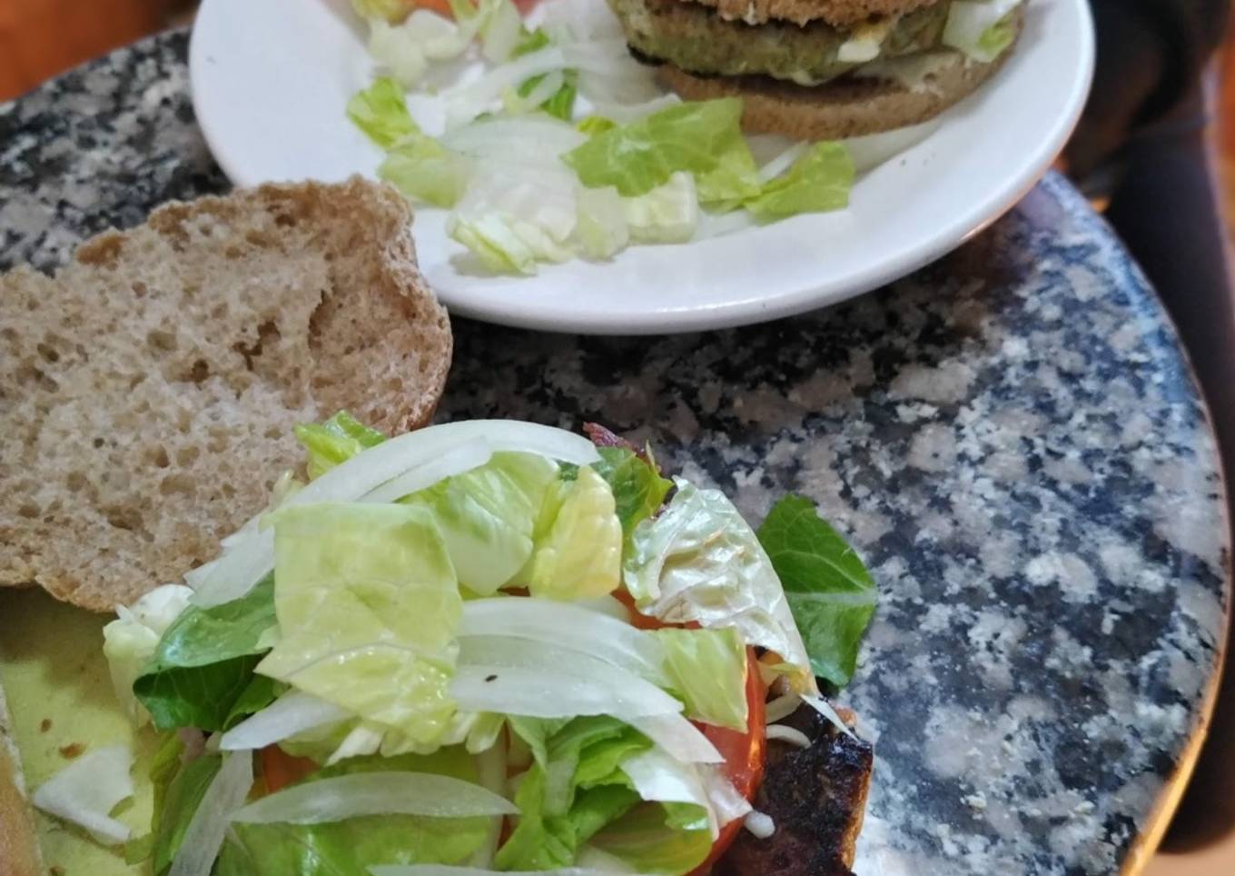 Hamburguesa de brócoli y ternera