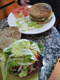 Una foto de Hamburguesa de brócoli y ternera