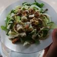 Avo and mushroom salad