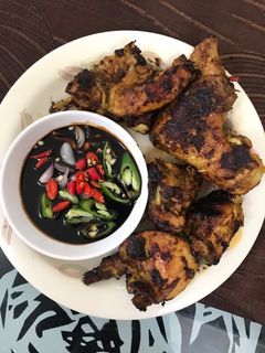 Foto resep Ayam bakar penyet (teflon) + sambal kecap
