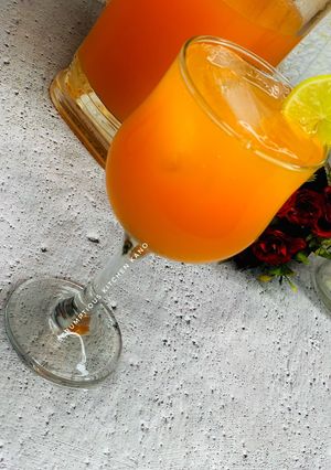 A picture of Carrot juice.