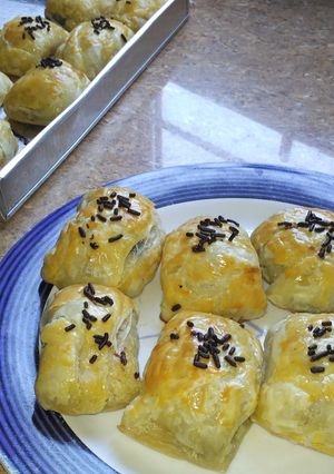 Foto resep Pisang bolen keju puff pastry