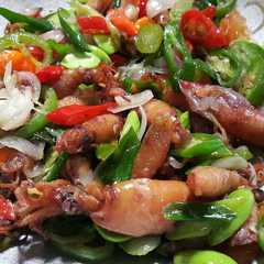Tumis Cumi Pete রেসিপির প্রধান ছবি