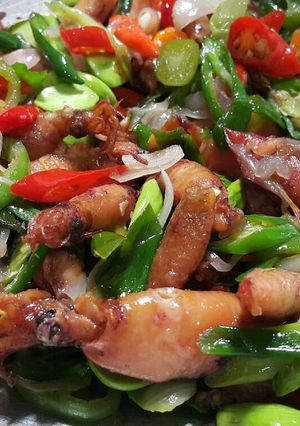 Foto resep Tumis Cumi Pete