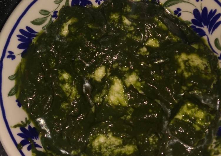 Recipe of Favorite Palak paneer