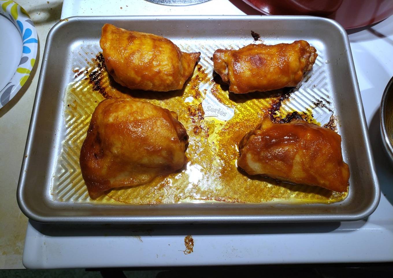 Honey Sriracha is fried chicken.