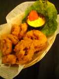 Guinness battered onion rings