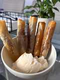 Palitos de Plátano y Chocolate en Masa Filo (Airfryer)