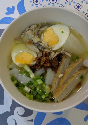 Hình của món Bánh canh cá thu một nắng.