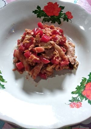 Foto resep Orak arik telur naga mushroom