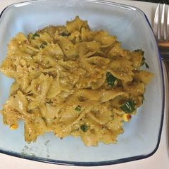 A picture of Basil Corn Pasta.